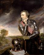 Sir Joshua Reynolds British general France oil painting artist